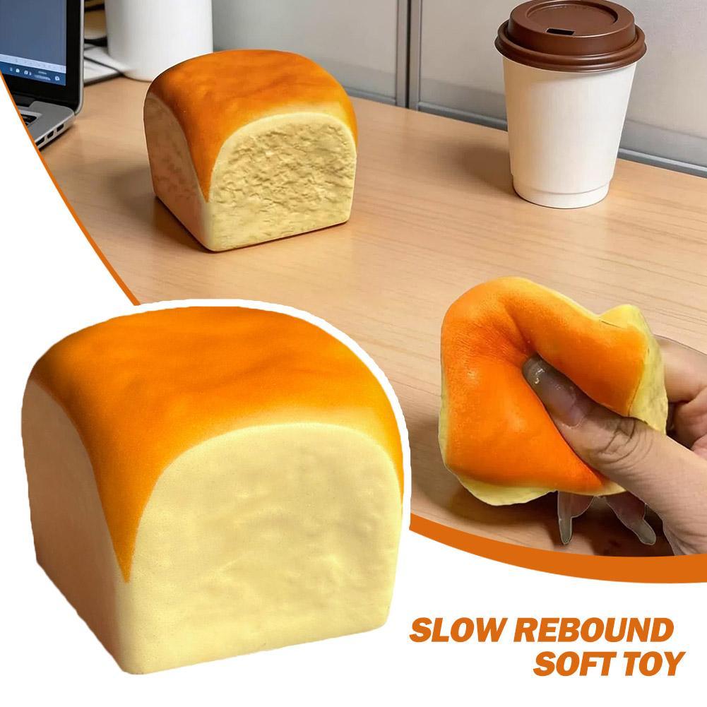 Health Wellness Solutions - Giocattolo Squishy a forma di pane