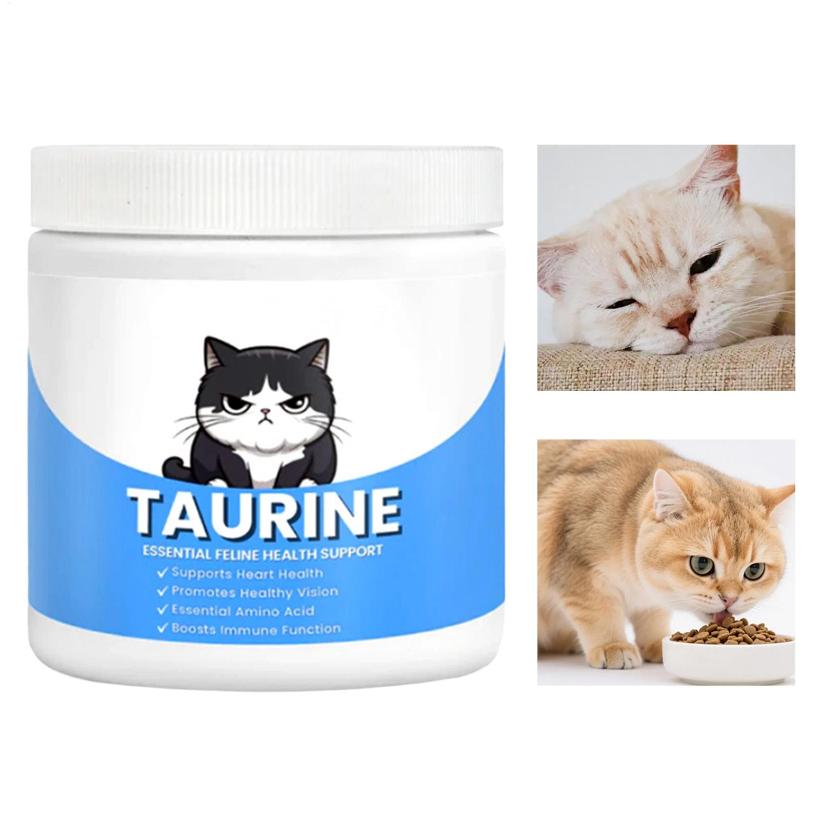 Health Wellness Solutions - Polvere di Taurina per Gatti, Integratore